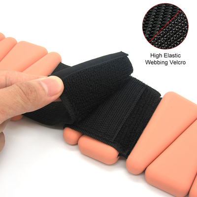 Justierbarer tragbarer Handgelenk-Knöchel belastet Yoga Barre Pilates Cardio Aerobics 2 Sätze 2lb 4lb