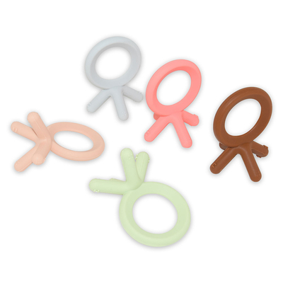 Ungiftiges flexibles Baby Gummi-Teether spielt haltbares langlebiges Gut